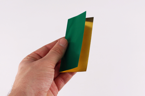 Carte sapin origami 3D