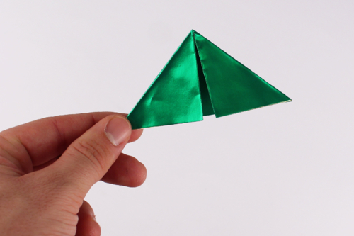 Carte sapin origami 3D
