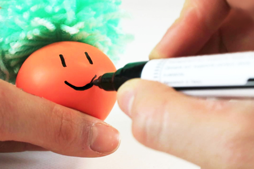 Fabriquer des balles anti-stress