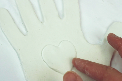 Vide-poches "Coeur sur la main"