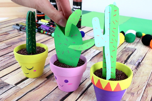 Cactus en papier