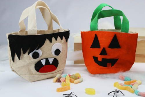 Sac à bonbons pour Halloween