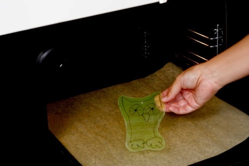 Etape 3 : La magie du four (avec un adulte !) - 