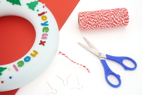 Lot De 12 Anneaux En Polystyrène Pour Couronnes De Noël DIY - 14,5 X 14,5 Cm, Blancs, Pour Bricolage Enfant