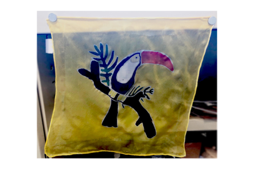 Séchage de la peinture -
