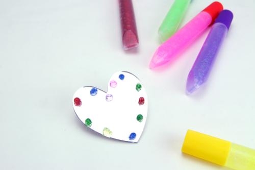 Touches de colle -