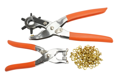 XMHF Pince perforatrice ronde 2mm jaune pour tôle
