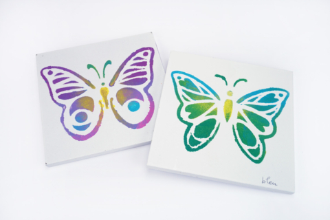 Dessous de plat papillons