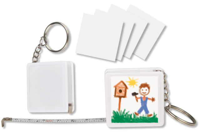 Porte-clef mètre  - Porte-clés - 10doigts.fr