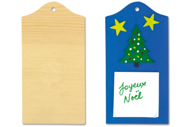 Planchette en bois - Objets en bois à décorer pour la cuisine - 10doigts.fr
