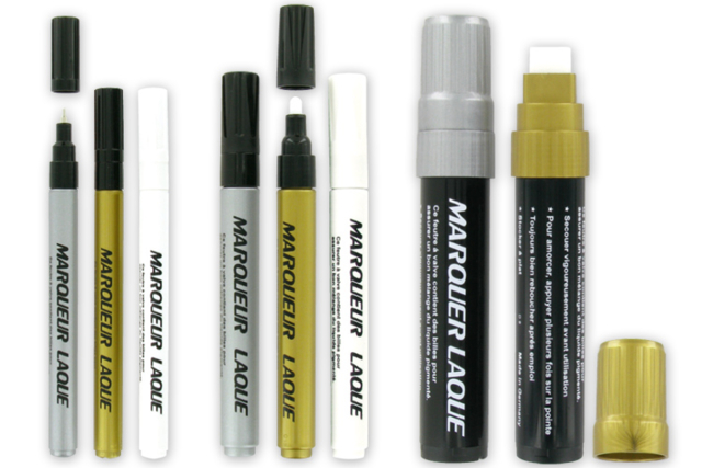 Marqueurs métallisés - Marqueurs peinture : l'intensité de l'acrylique au bout des doigts - 10doigts.fr