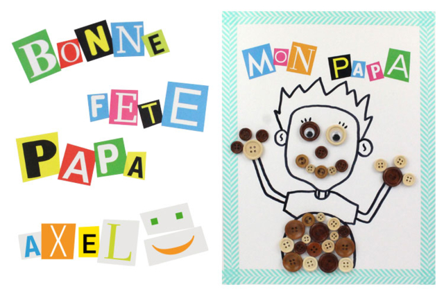 Gommettes Lettres de Magazine - Gommettes Alphabet, messages - 10doigts.fr