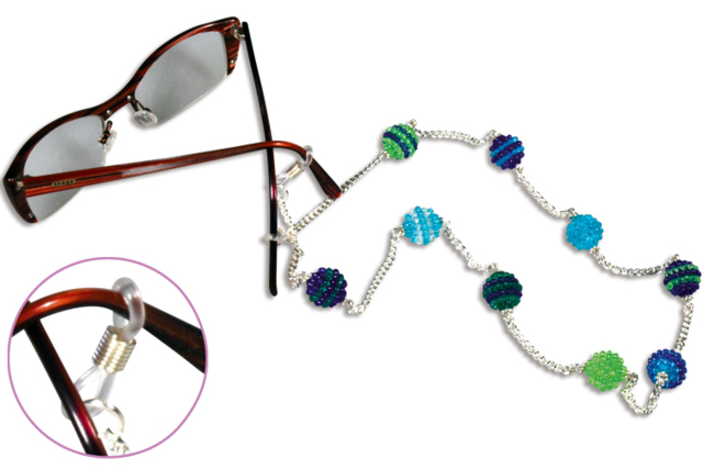 Attaches lunettes : Idée Créa - Chaînes bijoux - 10doigts.fr