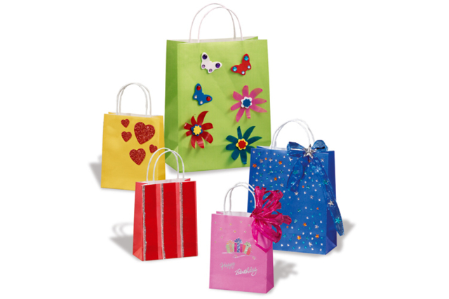 Sac papier kraft - Papiers cadeaux - 10doigts.fr