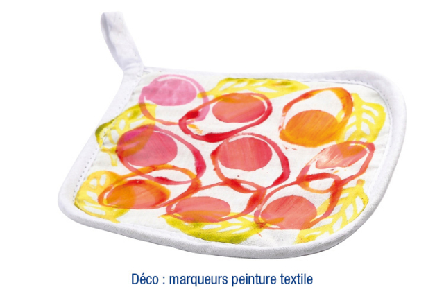 Manique de cuisine - Coton, lin - Textiles - 10doigts.fr