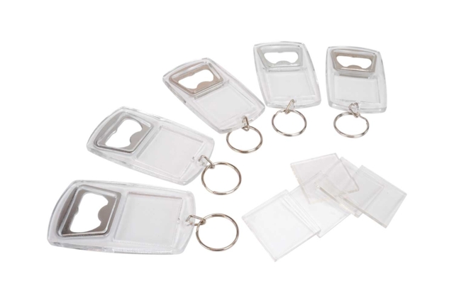 5 porte-clés decapsuleur - Porte-clés - 10doigts.fr