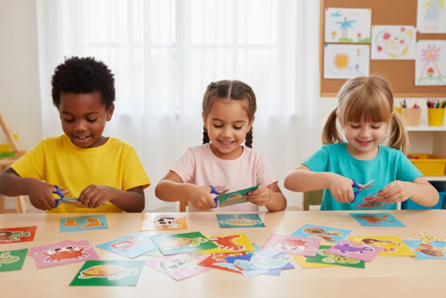50 motifs à découper - Kits éducatifs : le plaisir d'apprendre par la manipulation - 10doigts.fr