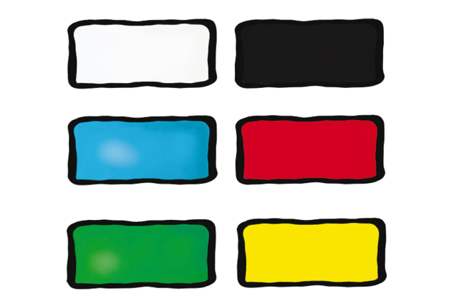 6 couleurs de base window color  + cadeau - Peinture Window Color : décorez vos fenêtres avec des motifs repositionnables et réutilisables - 10doigts.fr