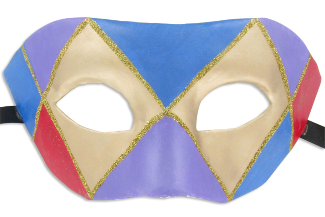 Masque Vénitien - Moules pour plâtre, savon, béton ... - 10doigts.fr
