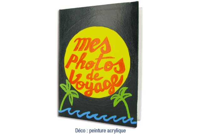 Album photo voyage - Albums et carnets à personnaliser - 10doigts.fr
