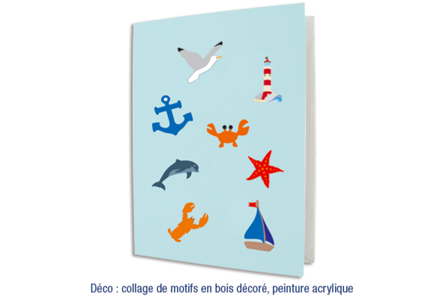 Album photo mer - Albums et carnets à personnaliser - 10doigts.fr