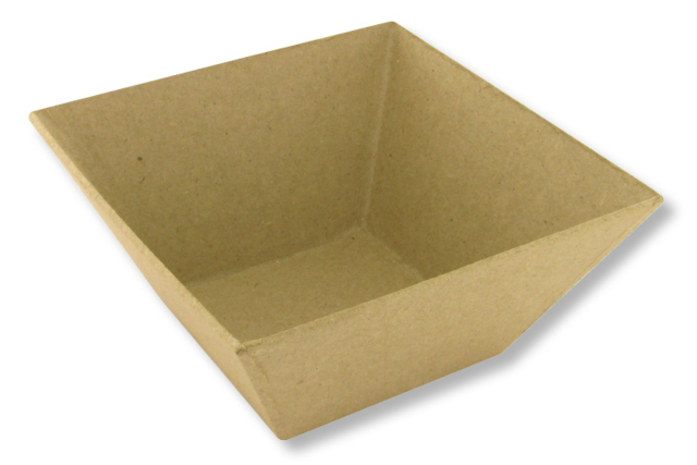 Corbeille vide-poches en  papier mâché - Objets pour la cuisine à personnaliser pour votre décoration - 10doigts.fr
