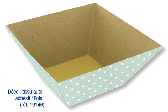 vide-poches en carton papier mâché - Objets pour la cuisine à personnaliser pour votre décoration - 10doigts.fr