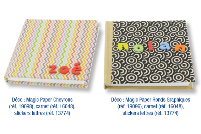 Magic Paper 10 DOIGTS - Albums et carnets à personnaliser - 10doigts.fr