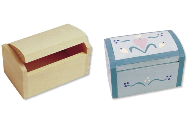 Coffret en bois - Boîtes en bois à décorer - 10doigts.fr