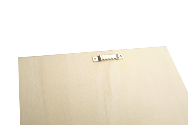 accroche Cadre petits coeurs en bois - Objets pour le bureau : personnalisez votre espace de travail - 10doigts.fr