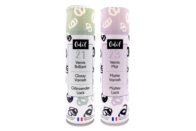 aérosol vernis brillant et mat - Vernis - 10doigts.fr