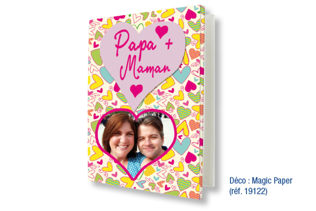Album photo "Papa et Maman" - Albums et carnets à personnaliser - 10doigts.fr