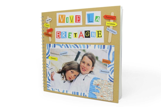 album photos - Gommettes Alphabet, messages - 10doigts.fr