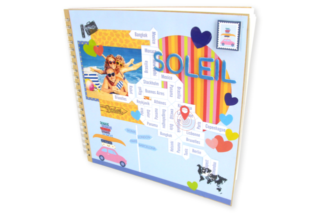 album scrapbooking - Décorations en bois brut : tranches et bois naturel déco - 10doigts.fr