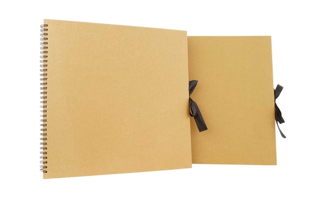 Album Scrapbooking en Kraft Naturel - Albums et carnets à personnaliser - 10doigts.fr