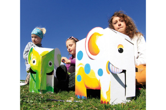 Animaux géants à décorer - Animaux à décorer : donnez vie à vos supports préférés - 10doigts.fr