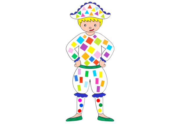 arlequin gommettes maxi pack - Gommettes formes assorties : un univers pour créer sans limite - 10doigts.fr