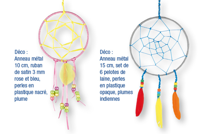 Attrape-rêves en métal  - Cerceaux pour attrape-rêves : la base idéale pour vos créations DIY - 10doigts.fr
