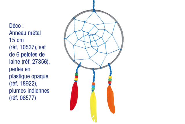 Attrape-rêves en métal - Cerceaux pour attrape-rêves : la base idéale pour vos créations DIY - 10doigts.fr