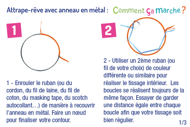 Attrape-rêves en métal - Cerceaux pour attrape-rêves : la base idéale pour vos créations DIY - 10doigts.fr