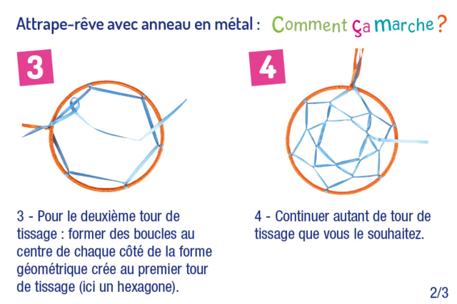 Attrape-rêves en métal - Cerceaux pour attrape-rêves : la base idéale pour vos créations DIY - 10doigts.fr