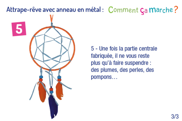 Attrape-rêves en métal - Cerceaux pour attrape-rêves : la base idéale pour vos créations DIY - 10doigts.fr