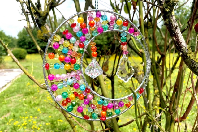 Attrape-soleil Pampilles - Perles Verre - 10doigts.fr