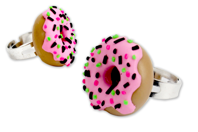bague donut - Pâtes PATATI PATATA - Pâte Polymère : FIMO ... - 10doigts.fr