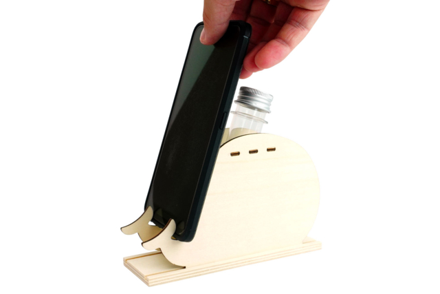 baleine smartphone - Objets pour le bureau : personnalisez votre espace de travail - 10doigts.fr