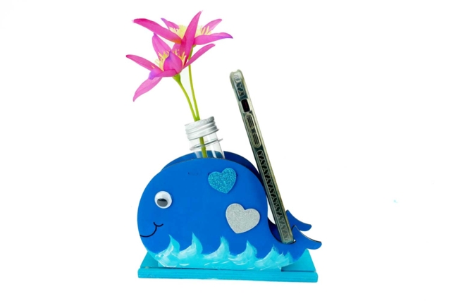 baleine smartphone - Objets pour le bureau : personnalisez votre espace de travail - 10doigts.fr