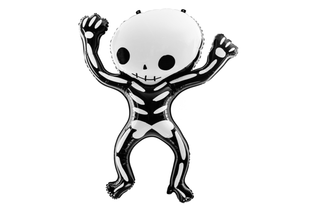 ballon squelette halloween - Ballons d'halloween - 10doigts.fr