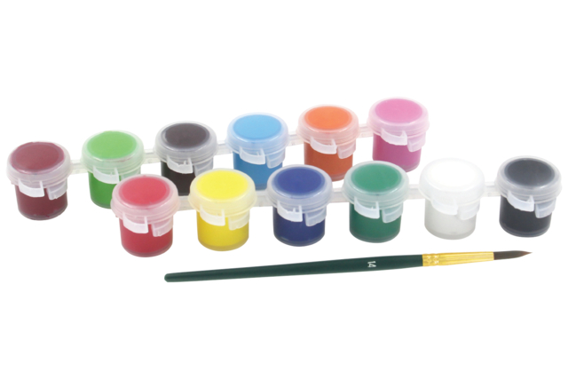 barrette de peinture - Peinture acrylique mate - 10doigts.fr