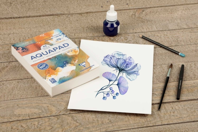 Bloc aquarelle Aquapad 300 g  - Papiers aquarelle et gouache - 10doigts.fr