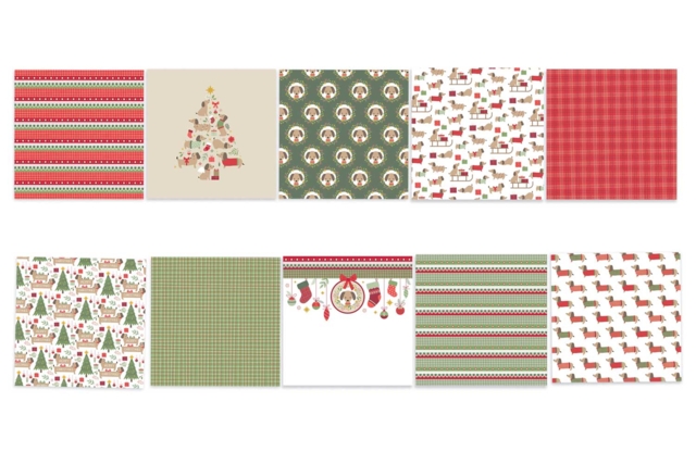 bloc papier artemio noel woofy - Papiers saisonniers - 10doigts.fr